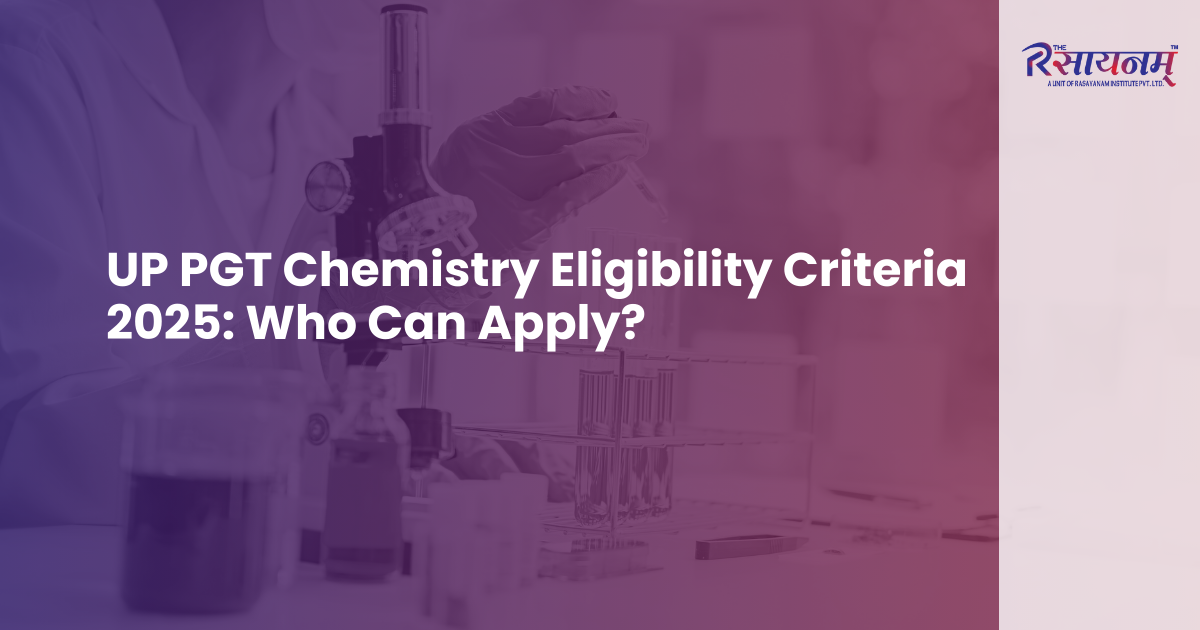 UP PGT Chemistry Eligibility Criteria